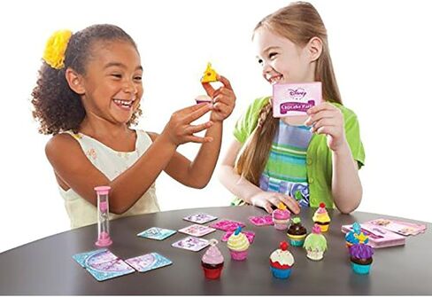 لعبة Wonder Forge Disney Enchanted Cupcake Party - لعبة مطابقة جذابة للأطفال من سن 3 سنوات فما فوق | يضم شخصيات ديزني المحبوبة | عظيم لتنمية المهارات | عيد ميلاد مثالي in Kuwait