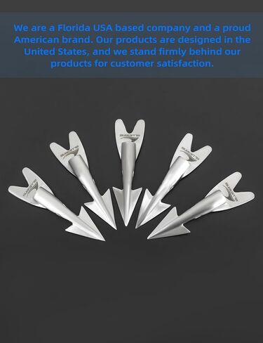 BLUEWING Stainless Steel Harpoon Dart 1pc Harpoon Tip Big Game Harpoon Dart for Tuna, Marlin Fishing in Saudi Arabia