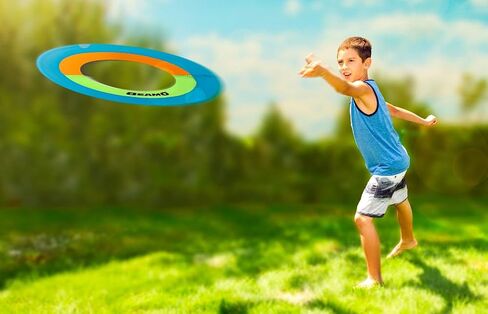 Toysmith - Get Outside GO! Beamo Flying Hoop - 20-Inch, Assorted Colors, Outdoor Game for Kids and Adults in Kuwait