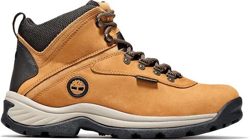 حذاء المشي لمسافات طويلة White Ledge Mid للرجال من Timberland مقاوم للماء، أسود-جديد 2024، 8 in Kuwait