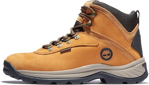 حذاء المشي لمسافات طويلة White Ledge Mid للرجال من Timberland مقاوم للماء، أسود-جديد 2024، 8 in Kuwait