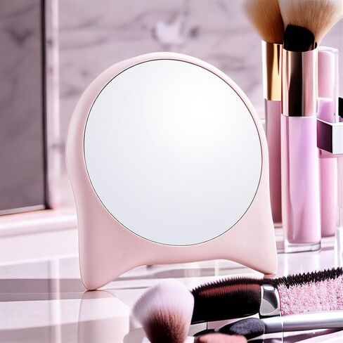 Makeup Mirror (Multi-Angle) Super HD Makeup Mirror Hand Free/Handheld Super HD Tabletop Mirrors Large Mirror in Saudi Arabia