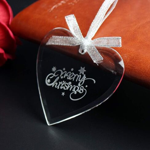 StayMax زخرفة قلب زجاجية شفافة فارغة معلقة قلادة فارغة التسامي فارغة in Kuwait