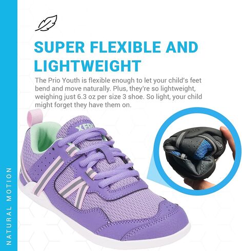 حذاء تدريب بريو كروس للأطفال من Xero Shoes - خفيف الوزن بدون سقوط، حافي القدمين in Saudi Arabia