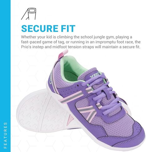 حذاء تدريب بريو كروس للأطفال من Xero Shoes - خفيف الوزن بدون سقوط، حافي القدمين in Saudi Arabia