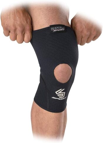 دعامة ضغط للركبة من Shock Doctor PRIME لتخفيف آلام الركبة، والجري، والمشي لمسافات طويلة، والتهاب المفاصل، وتمزق الغضروف المفصلي، والرياضة in Kuwait