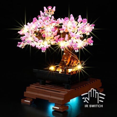 طقم إضاءة LED Kyglaring لمجموعة شجرة Lego Bonsai - مجموعة أضواء لمجموعة نماذج البناء 10281 - مجموعة Not Lego (الإصدار الكلاسيكي) in Kuwait