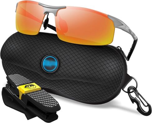 BLUPOND Polarized Sports Sunglasses for Men Women - UV Protection Anti Glare Glasses Unisex in Saudi Arabia