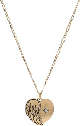 Alex and Ani Angel Wing, Heart Family Forever Necklace,Rafaelian Silver,Silver, Necklaces in Saudi Arabia