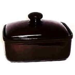 Cauldon Ceramics Hand Made Brown Betty Butter Dish