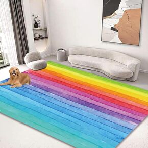 Large Area Rug Carpet Floor Washable Mats Rugs 5'x6' for Living Room Bedroom Home Decor Galaxy Star Nebula Astral