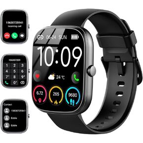 Smart Watch for Men Women (Answer/Make Call), 1.91"HD Smartwatch 2024 Fitness Activity Tracker, 110+ Sports IP68 Waterproof, Heart Rate/Sleep Monitor/Pedometer/Calories, Fitness Watch for Android iOS