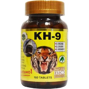 Kh 9 Multivitamin Tablets Natural Bio Energetics Mineral Herb Amino Enzymes (160 Tablets)