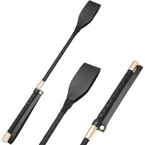 Riding Crop PU Leather Horse Whip Crop for Equestrian Horses Equestrian Fiberglass Rod for English Equestrianism Training