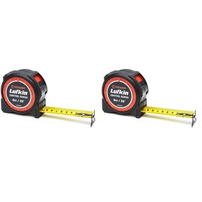 Lufkin 1-3/16 x 8m/26' Command Control Series Yellow Clad Tape Measure - L1025CME-02