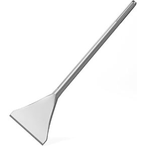 Tile Chisel with SDS-Max Shanks - 4.33 In. x 15.75 In. Tile Chisel Hammer Alloy Steel Chisel Remove Chisel- Suitable for SDS-Max Jack Hammer