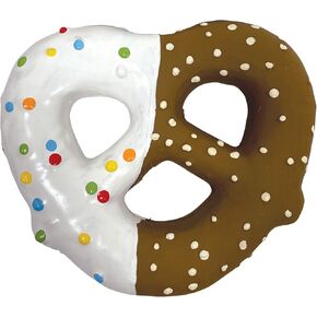 fouFIT 87376 Dessert Chew Latex Toy for Dogs, Belgian Waffle, 4"