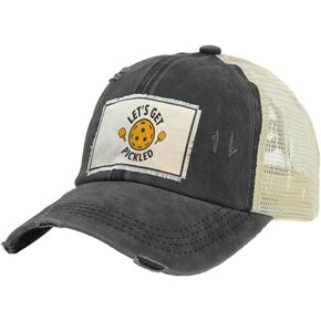 BRIEF INSANITY Trucker Hat - Fun Sports Game Themed Humorous Novelty Snapback Hat | Unisex Adult Trucker Cap