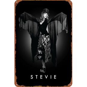 Pop Queens Stevie Nicks Metal Tin Sign Poster Vintage Art Wall Decor 12 x 8 inch in Kuwait
