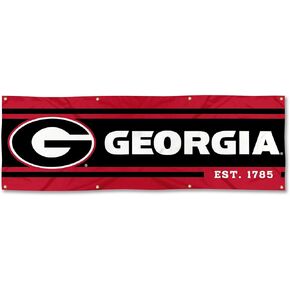 WinCraft Georgia Bulldogs Large 2x6 Foot Banner
