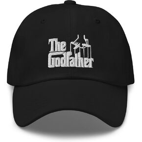 The Godfather Logo Classic Baseball Hat - Officially Licensed Black in Saudi Arabia