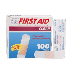 1475033 Clear Strips, Sterile, 3/4" Width, 3" Length, Pack of 1200