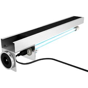 Whole House PCO UV-C Light system with Activated Carbon filter with magnet for HVAC Ac air conditioning coil. 16.75" long