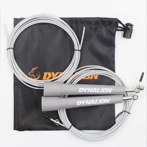 Adjustable Endurance Jump Rope Excellent for Cardio Fitness Trainings, With Spare Cable, Storage Bag