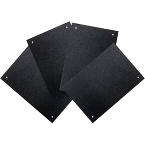 6 Pack Activated Charcoal Filters Replacement for Whirlpool & Kitchenaid Over The Range Microwaves KMLS311HS, WML55011HS, YKMLS311HS, YWML75011H, Compare to Part# W11282981 & W11223147