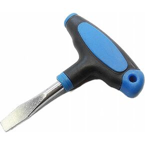 T Handle Flat Head Screwdriver,10mm T Handle Slotted Screwdriver for Slotted Screw Used on Quick Release Plate or Camera Tripod Monopod
