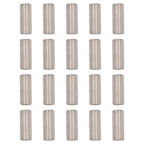20Pcs M5 Stainless Steel Coupling Nuts Round Female Thread Rod Connector Nut for Connection