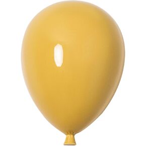 AURTEM Decorative Ceramic Balloon Wall Art Hanging Sculpture | Aesthetic Art Decor For Coquette Room Wall Decor, Home Decor, Bathroom Decor, Office,Farmhouse Cottage,And Living Room Decor