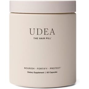 UDEA Wellness - The Hair Pill Daily Supplement | Clean Supplements for Vitality (60 Capsules)