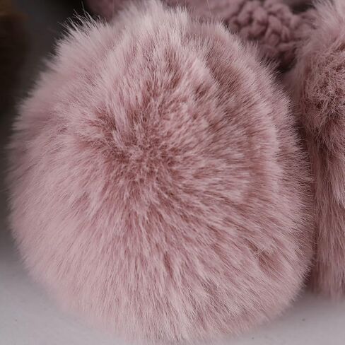 Hood Hat Scarf 2 in 1 Hooded Scarf for Women Winter Warm Beanie Hat with Faux Fur Pom Thickening Knitted Hat Scarf Set in Saudi Arabia