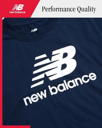 طقم الركض للأولاد من New Balance - تي شيرت جيرسيه برسومات مكونة من قطعتين وسروال الركض من الصوف - طقم ملابس رياضية للأولاد (8-20) in Kuwait