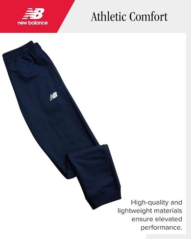 طقم الركض للأولاد من New Balance - تي شيرت جيرسيه برسومات مكونة من قطعتين وسروال الركض من الصوف - طقم ملابس رياضية للأولاد (8-20) in Kuwait