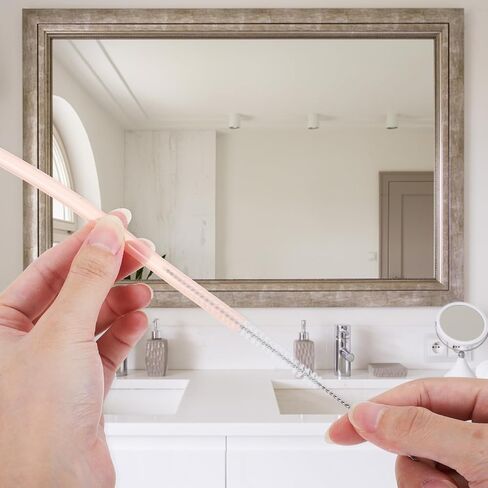 4PCS Straw Cleaner Brush Extra Long, 39 Inches Extra Long Pipe Cleaners Flexible Tube Cleaning Brush kit Slim Wire Sink Drain Brush for Cleaning Straw Kegerator Feeding Tube Refrigerator Drain in Saudi Arabia