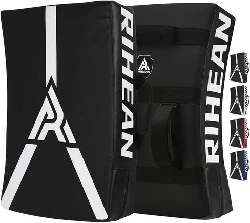 Martial Arts Kicking Shields - 61x41cm Taekwondo Kick Pad for Muay Thai, Football, Basketball, Hockey Training - Denser Foam, Eco-friendly PVC Leather Cover - Kick Shield in Saudi Arabia