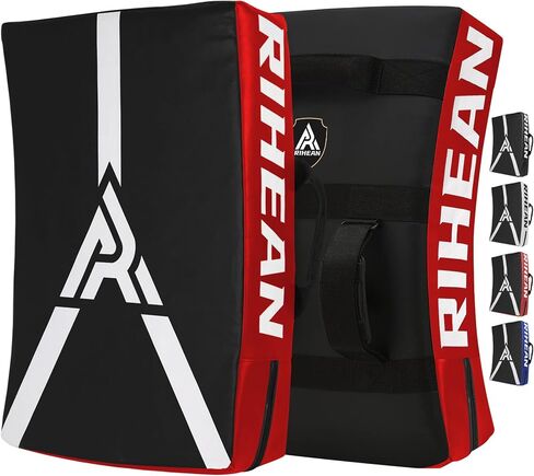 Martial Arts Kicking Shields - 61x41cm Taekwondo Kick Pad for Muay Thai, Football, Basketball, Hockey Training - Denser Foam, Eco-friendly PVC Leather Cover - Kick Shield in Saudi Arabia