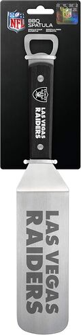 NFL BBQ Spatula with Convenient Bottle Opener - Hamburger Turner - Pancake Flipper - Griddle Scraper - Ideal Gift for the Loyal Sports Fan in Saudi Arabia