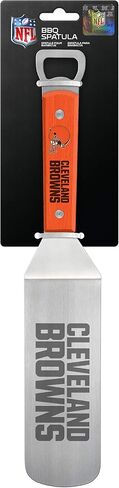 NFL BBQ Spatula with Convenient Bottle Opener - Hamburger Turner - Pancake Flipper - Griddle Scraper - Ideal Gift for the Loyal Sports Fan in Saudi Arabia