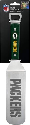 NFL BBQ Spatula with Convenient Bottle Opener - Hamburger Turner - Pancake Flipper - Griddle Scraper - Ideal Gift for the Loyal Sports Fan in Saudi Arabia