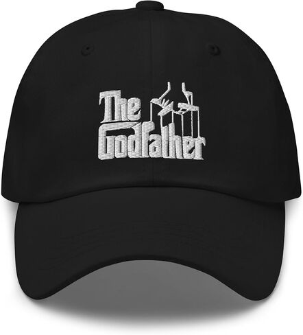 قبعة بيسبول كلاسيكية بشعار The Godfather - مرخصة رسميًا باللون الأسود in Saudi Arabia