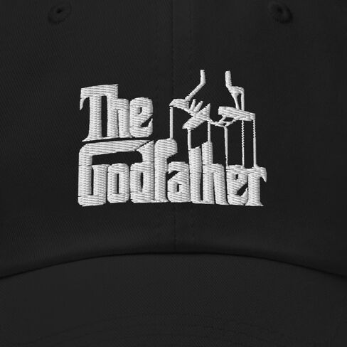 قبعة بيسبول كلاسيكية بشعار The Godfather - مرخصة رسميًا باللون الأسود in Saudi Arabia