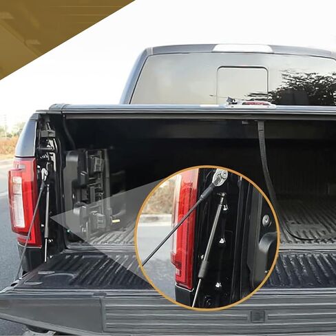 Tailgate Assist Compatible with 2007-2021 Toyota Tundra XK50 2nd Generation Pickup Rear Shock Lift Supports, Tailgate Lift Strut Assist Trunk Shock Supports Accessories in Saudi Arabia