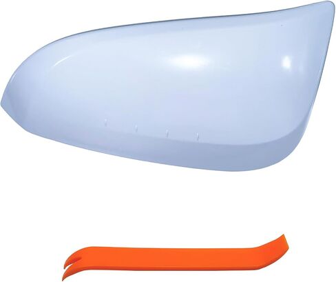 Right Passenger Side Mirror Cover Cap Compatible with Toyota Rav4 2013-2018 Pearl White in Saudi Arabia