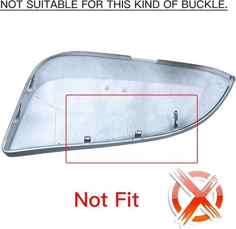 غطاء غطاء مرآة الجانب الأيمن للراكب متوافق مع تويوتا راف 4 2013-2018 أبيض لؤلؤي in Kuwait