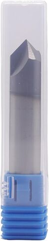 BestParts High Performance Solid Carbide End Mill, Chamfer Mill - Double End - AlTiN coated, 2 Flute, 90° Chamfer Angle, 1/4" Cutting Diameter, 1/4" Shank Diameter, 2-1/2" Overall Length in Saudi Arabia