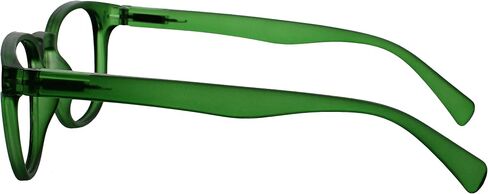 OPULIZE Pop 5 Pack Retro Round Black Blue Pink Purple Green Grey Mens Womens Reading Glasses Spring Hinges RRRRR2 in Saudi Arabia
