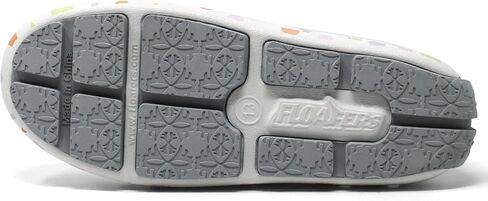 Floafers Kids Prodigy Driver (طفل صغير/طفل صغير/طفل كبير) - أحذية بدون كعب للأطفال - إسفنج EVA مقاوم للماء بطباعة سمك القرش العلوي 10 طفل صغير M in Saudi Arabia